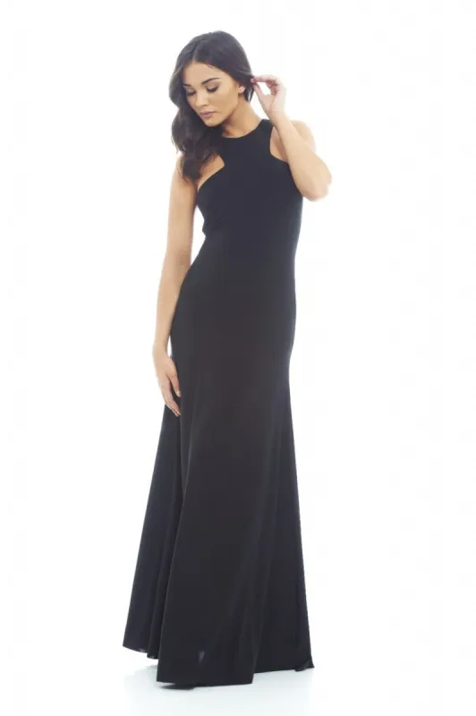 Cut In Neck Slinky Maxi Dress sold by AX Paris