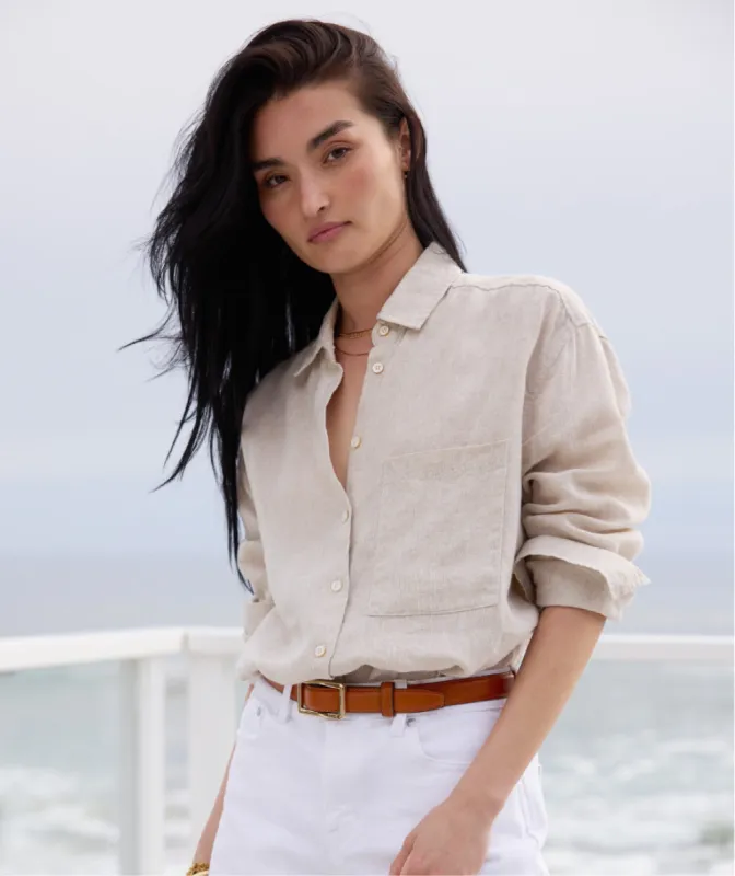 The Deep End in Linen sold by AYR