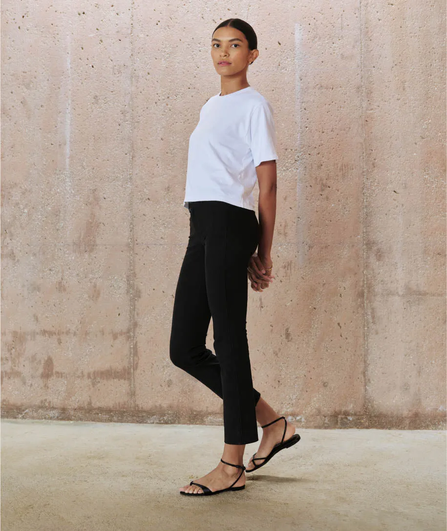 The Practice Tee in Dime Knit™ sold by AYR product image thumbnail 4