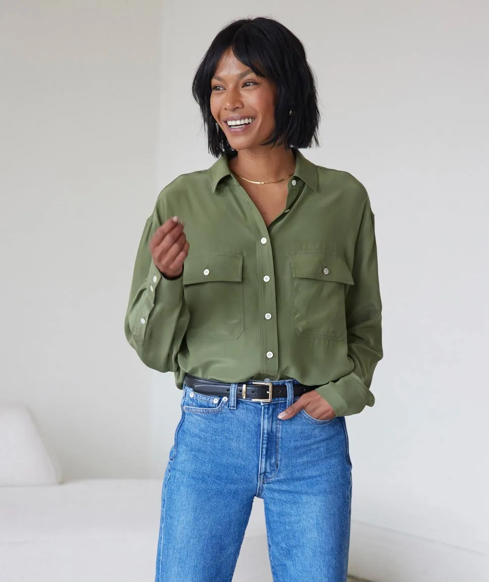 The Deep End in Silk (Final Sale) sold by AYR