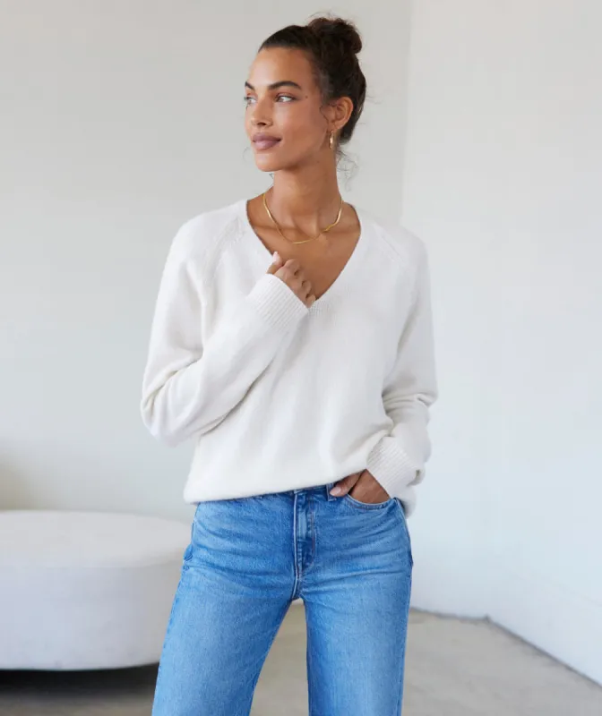 The Cashmere U Neck (Final Sale) sold by AYR