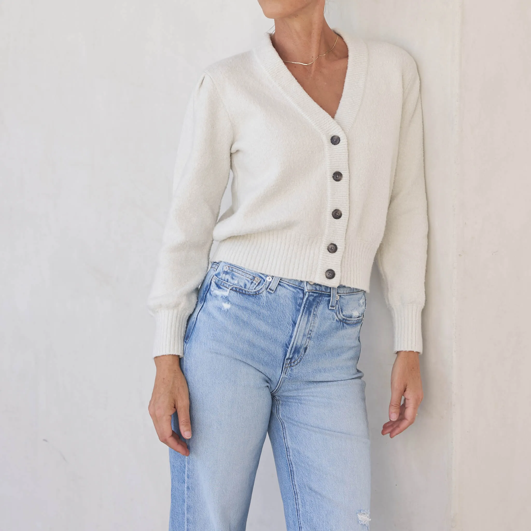 The Round the Corner Cardi (Final Sale) sold by AYR