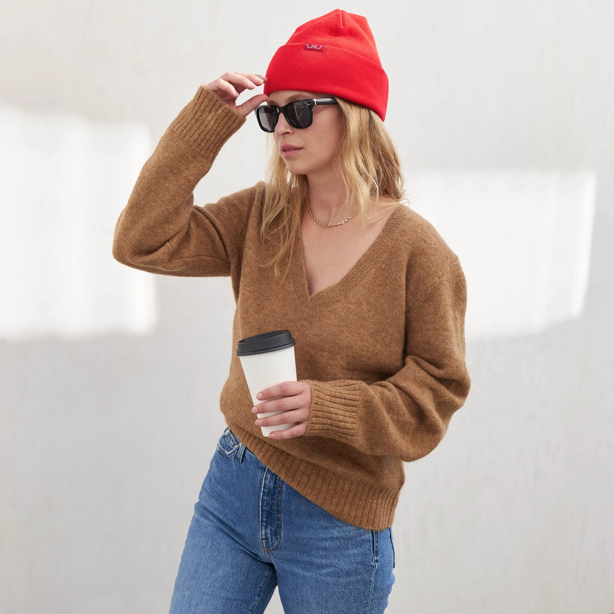 The Shruggie Beanie (Final Sale) sold by AYR product image thumbnail 3