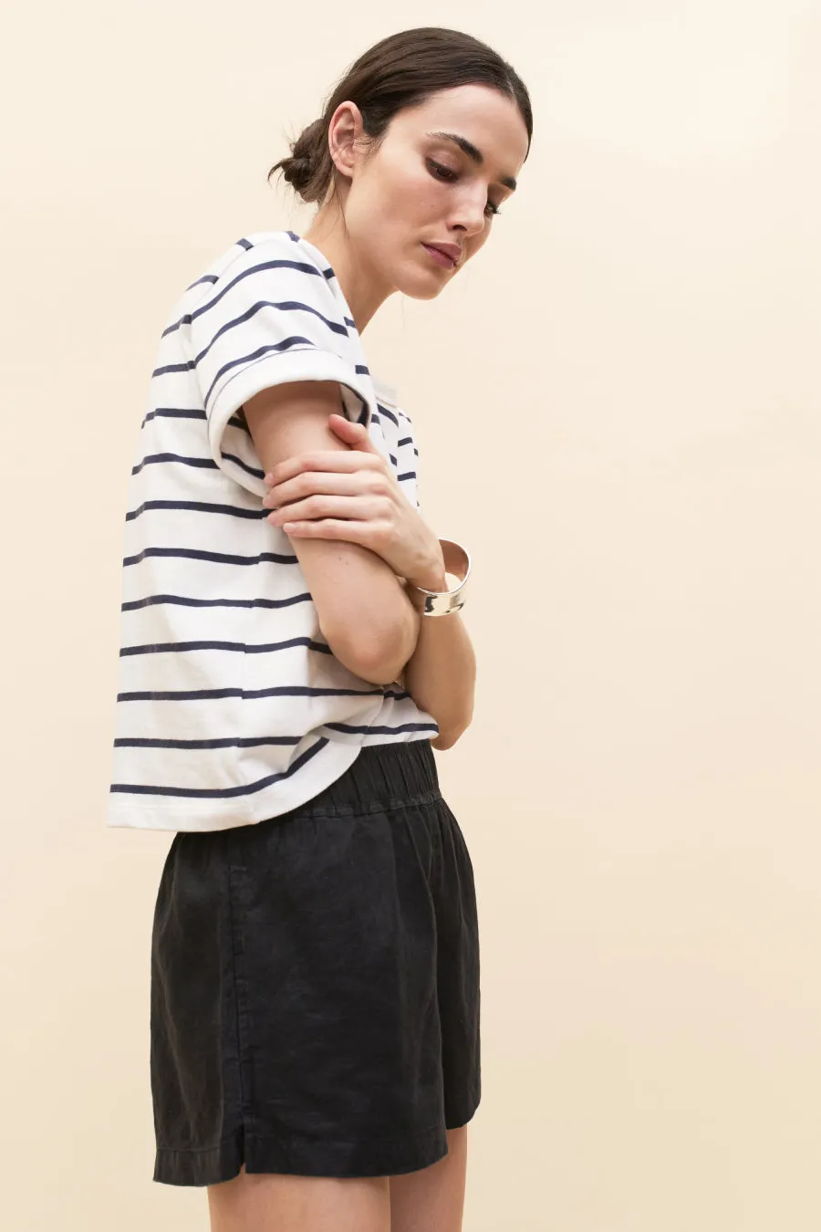 The Practice Tee in Dime Knit (Final Sale) sold by AYR product image thumbnail 3