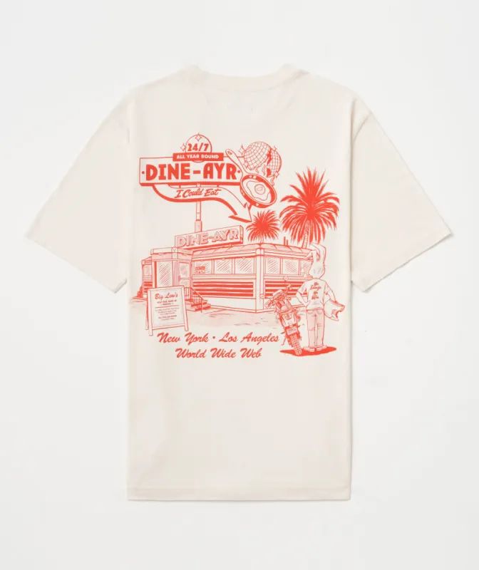 The Dine AYR Tee sold by AYR