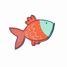 BUBBLE FISH - MINI sold by B Darlin