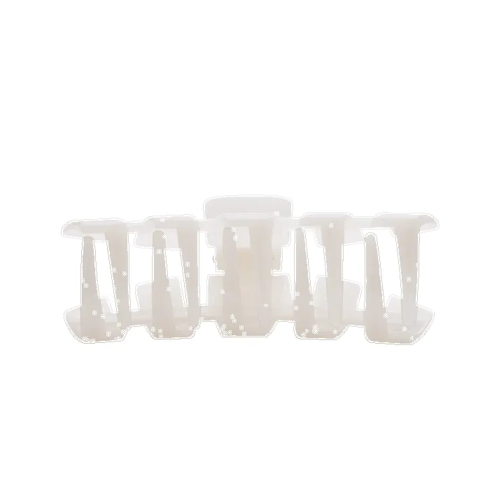 COCONUT WHITE CLASSIC LARGE CLIP sold by B Darlin product image thumbnail 2