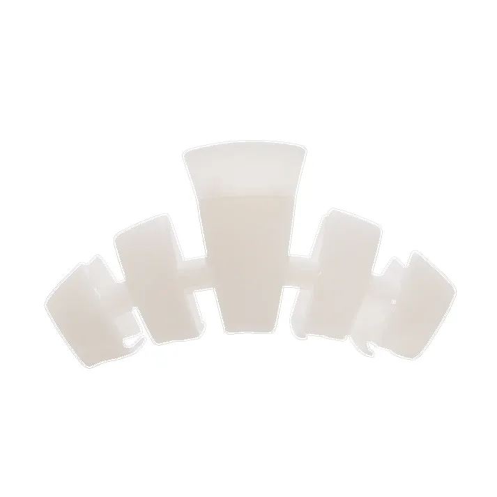 COCONUT WHITE CLASSIC LARGE CLIP sold by B Darlin