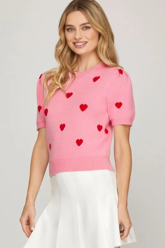 HEARTS ALL YEAR SWEATER sold by B Darlin