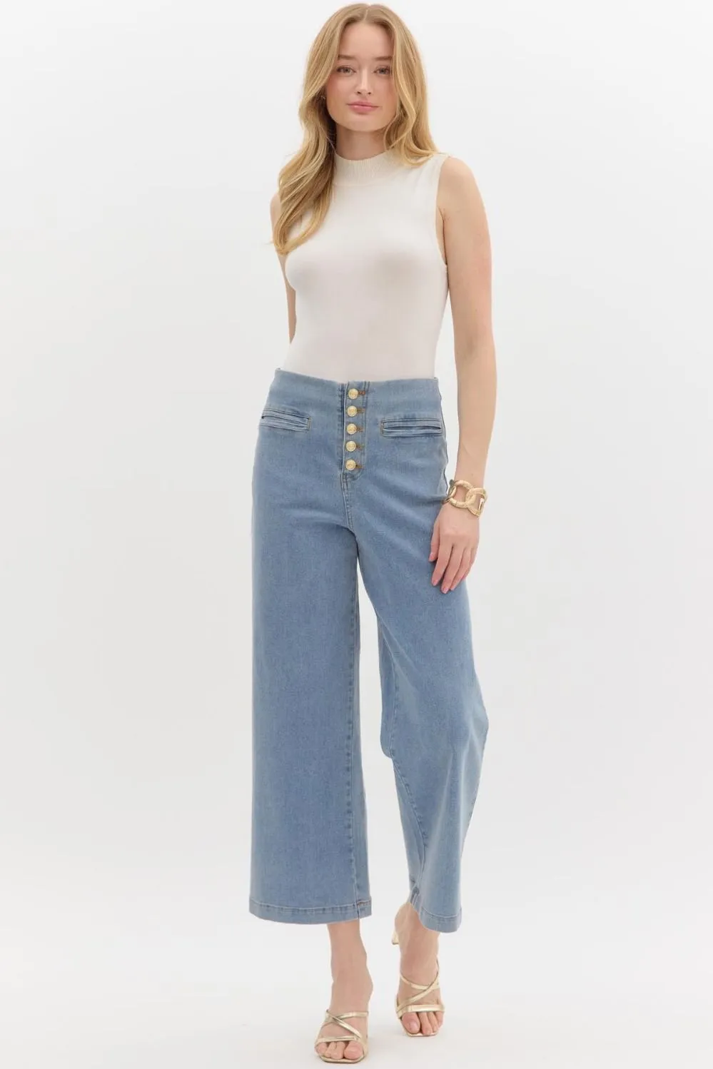 JANIE LT BLUE JEANS sold by B Darlin