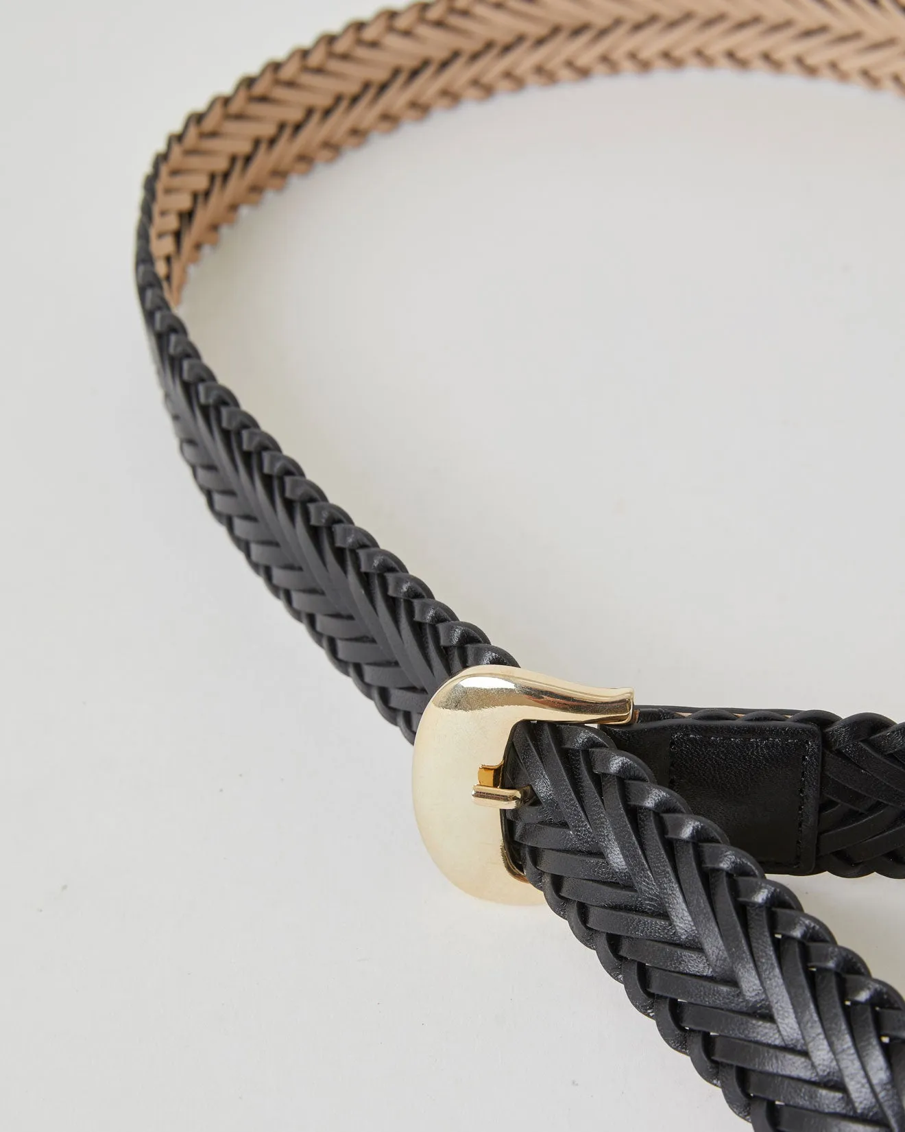 TALIA BRAID LEATHER BELT (FINAL SALE) sold by B-Low the Belt product image thumbnail 2