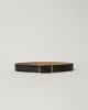MILLA CROCO LEATHER BELT sold by B-Low the Belt