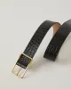 MILLA CROCO LEATHER BELT sold by B-Low the Belt