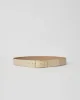 MILLA CROCO LUSTER LEATHER BELT sold by B-Low the Belt
