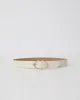 LIVIA GLOSS LEATHER BELT (FINAL SALE) sold by B-Low the Belt