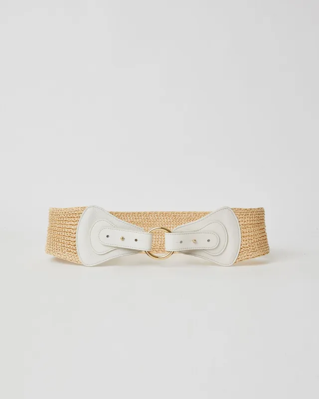 WILLA STRAW BELT (FINAL SALE) made by B-Low the Belt