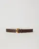 TALIA MID LEATHER BELT (FINAL SALE) sold by B-Low the Belt