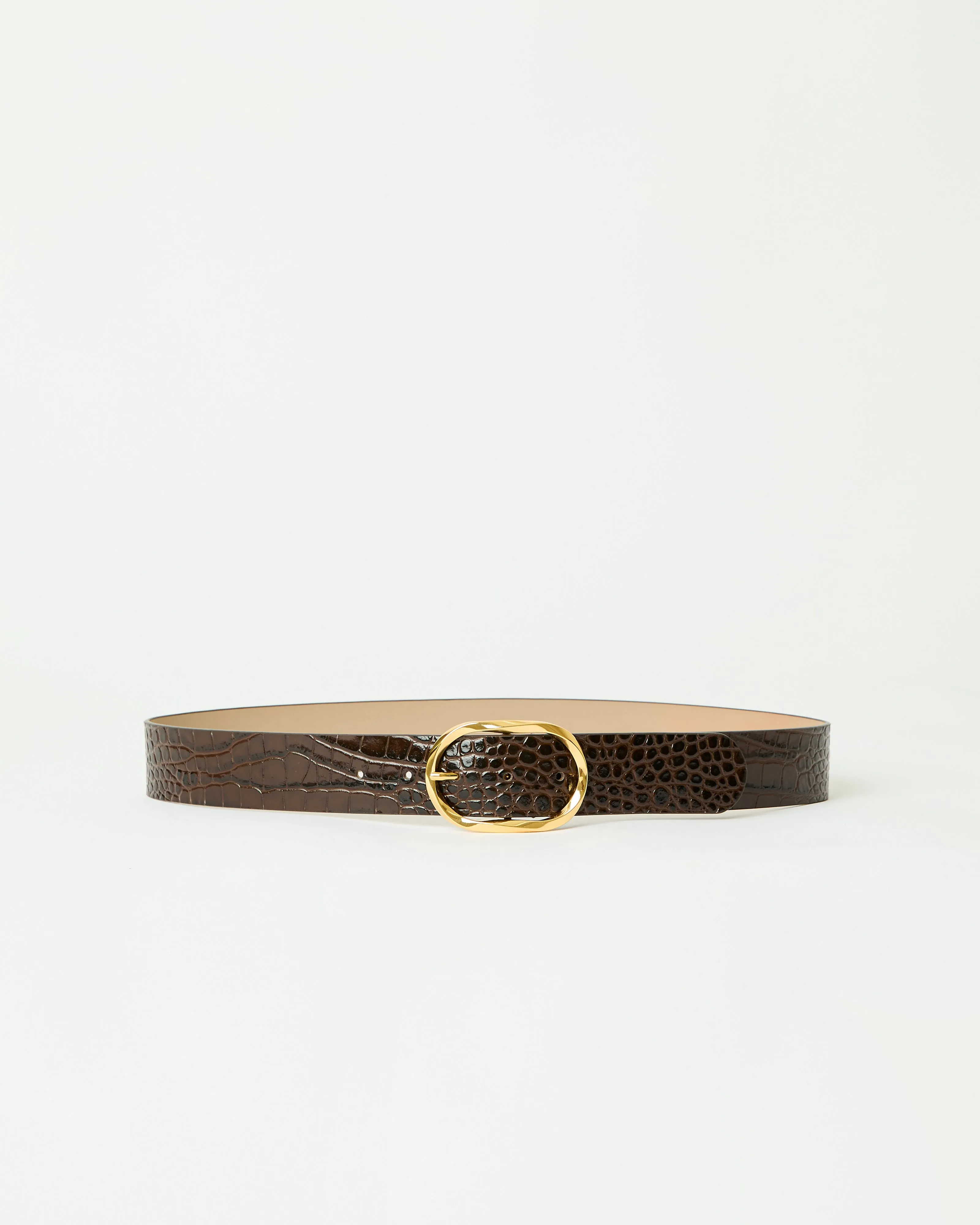 KYRA CROCO LEATHER BELT sold by B-Low the Belt