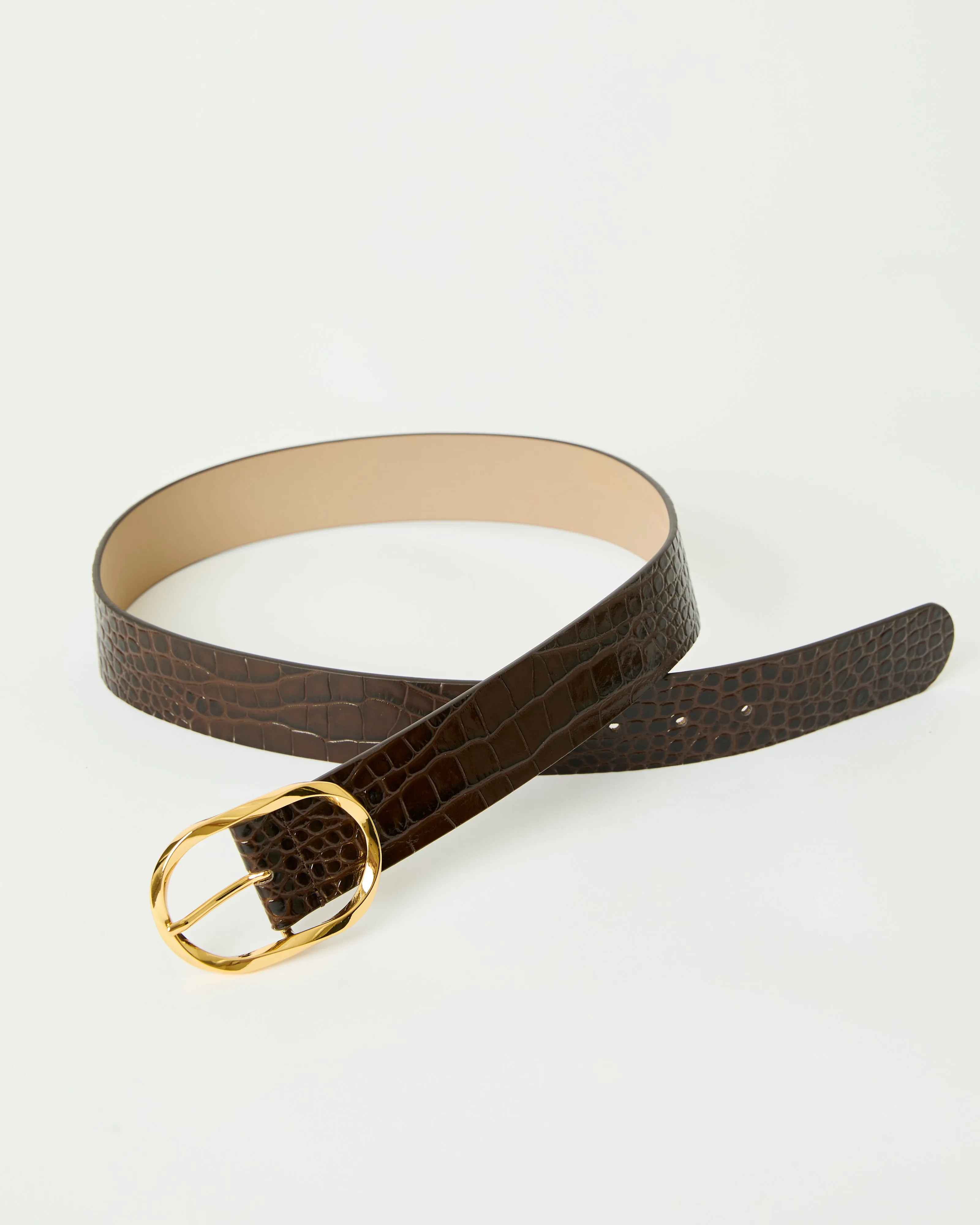 KYRA CROCO LEATHER BELT sold by B-Low the Belt product image thumbnail 2