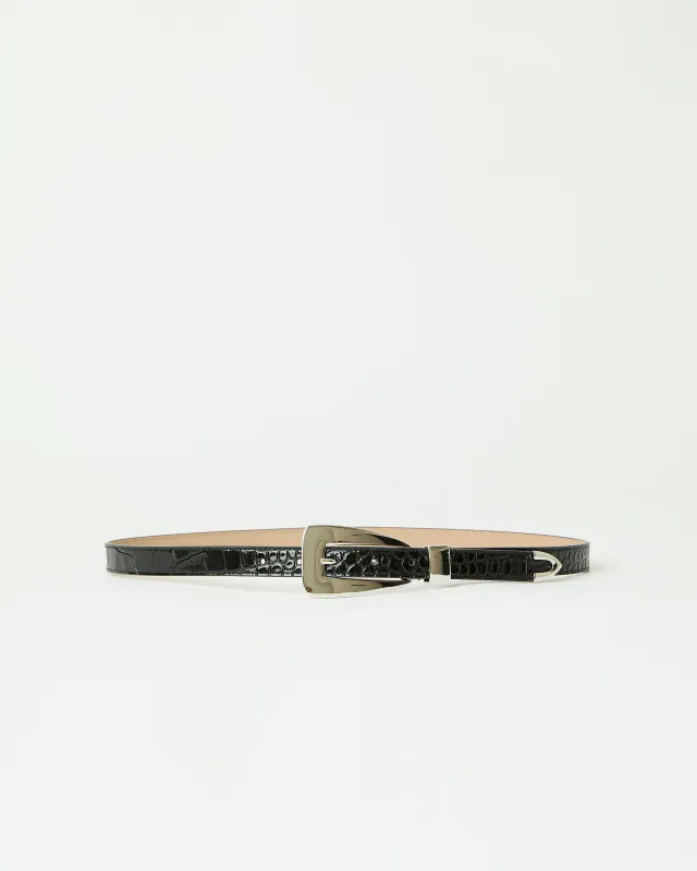 BRIAR CROCO LEATHER BELT sold by B-Low the Belt