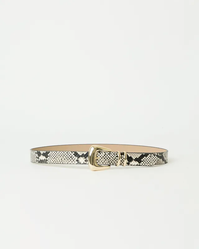 MILAN PYTHON LEATHER BELT sold by B-Low the Belt