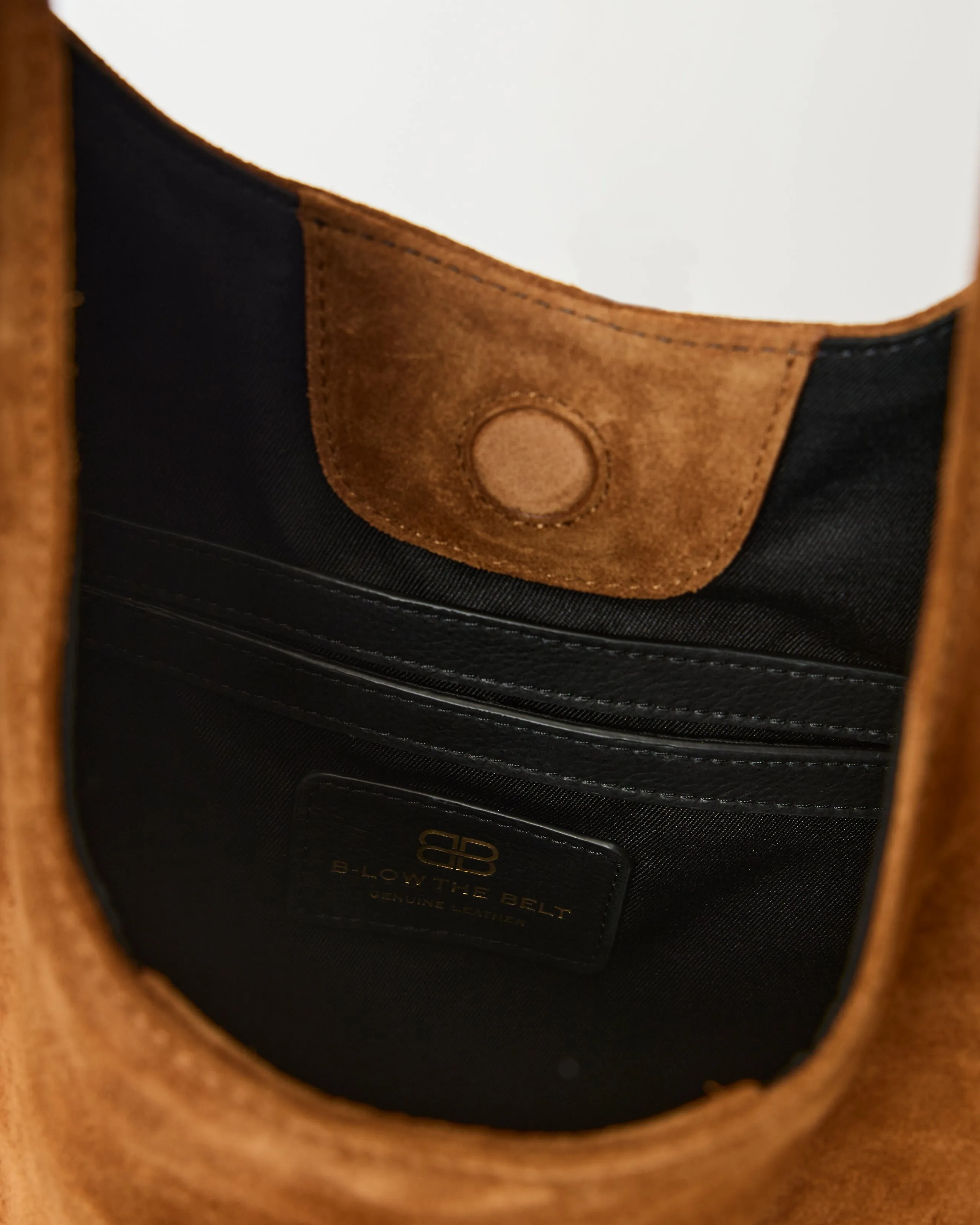 INEZ STUDDED SUEDE HOBO sold by B-Low the Belt product image thumbnail 5