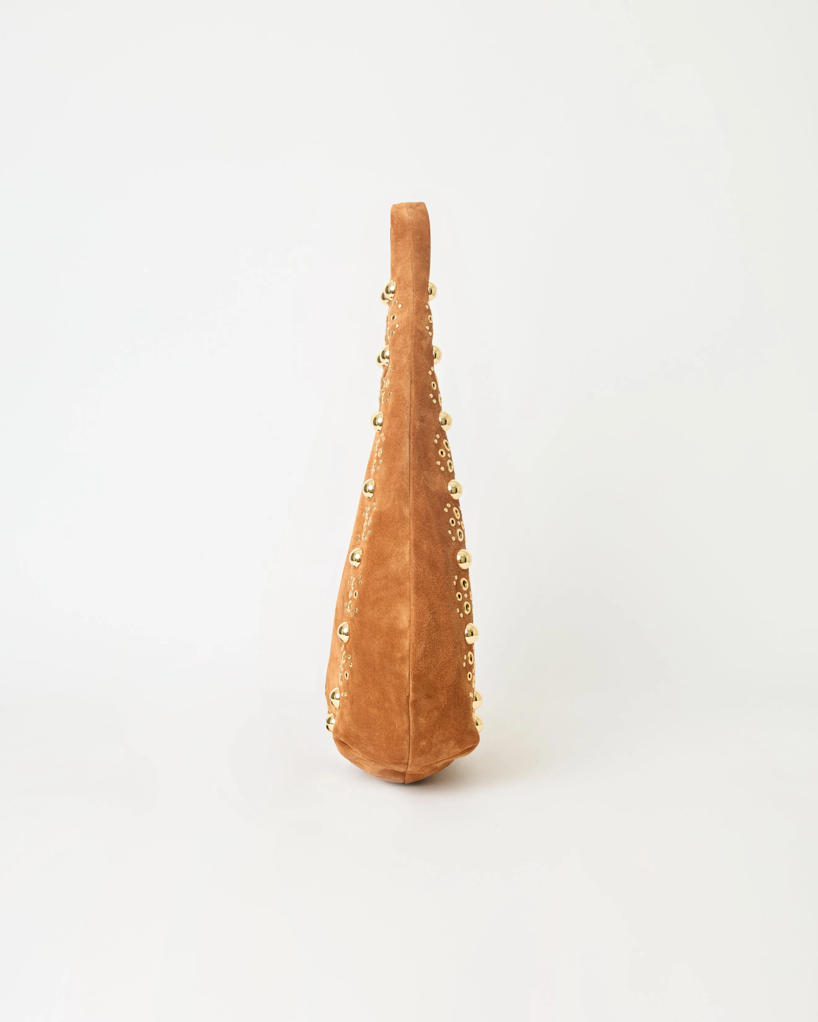 INEZ STUDDED SUEDE HOBO sold by B-Low the Belt product image thumbnail 3