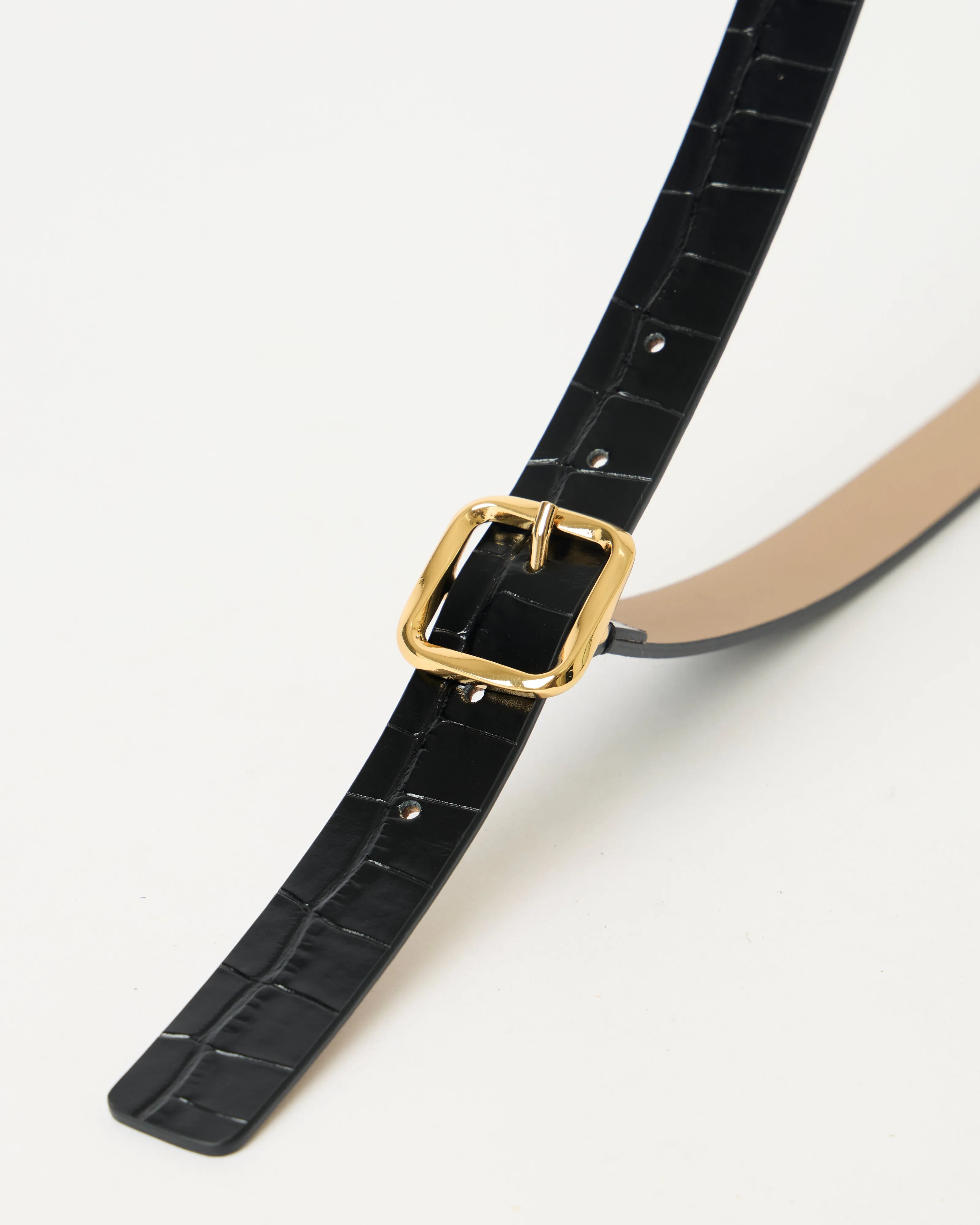 ELLIE CROCO LEATHER BELT sold by B-Low the Belt product image thumbnail 4