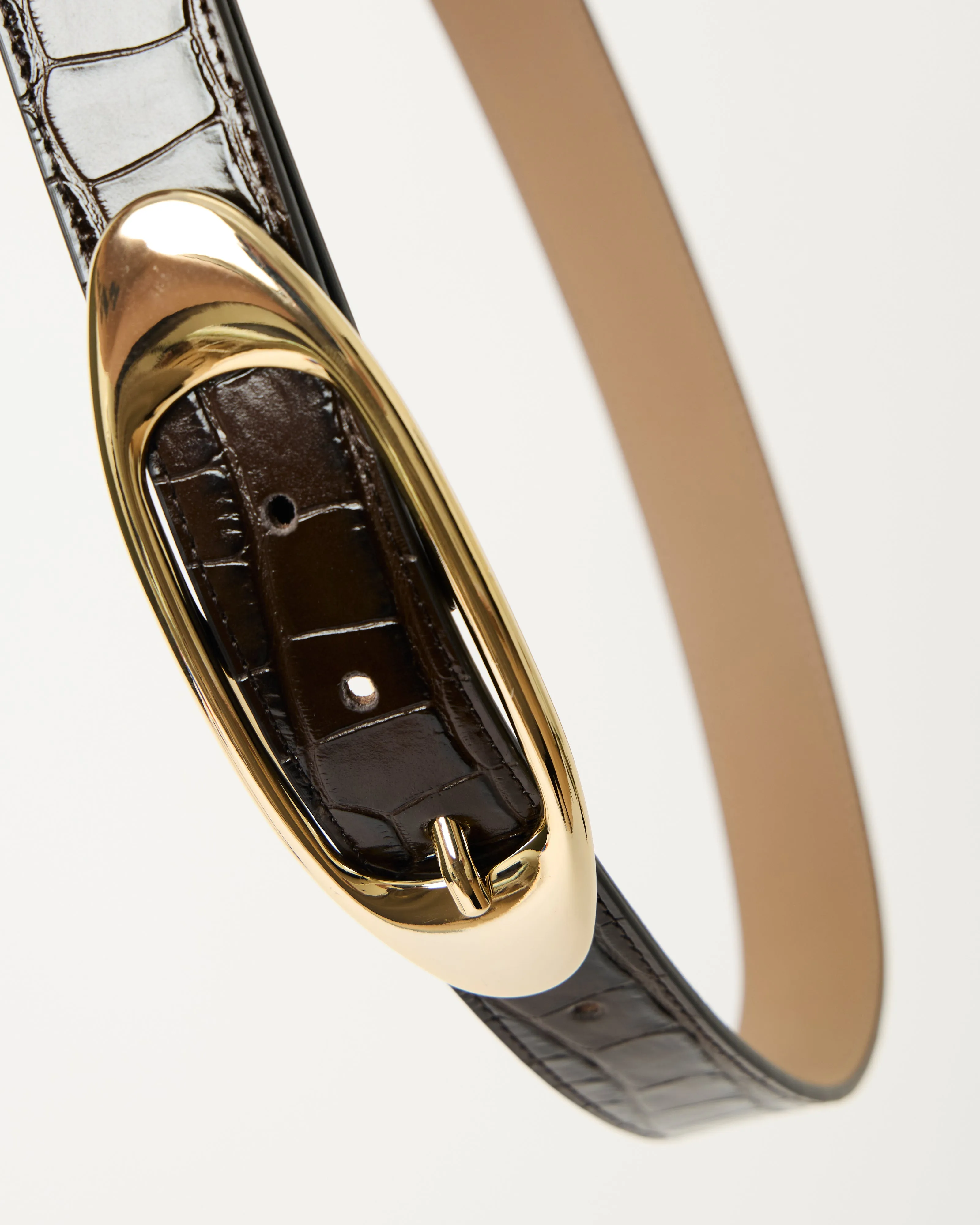 CANDICE CROCO LEATHER BELT sold by B-Low the Belt product image thumbnail 4