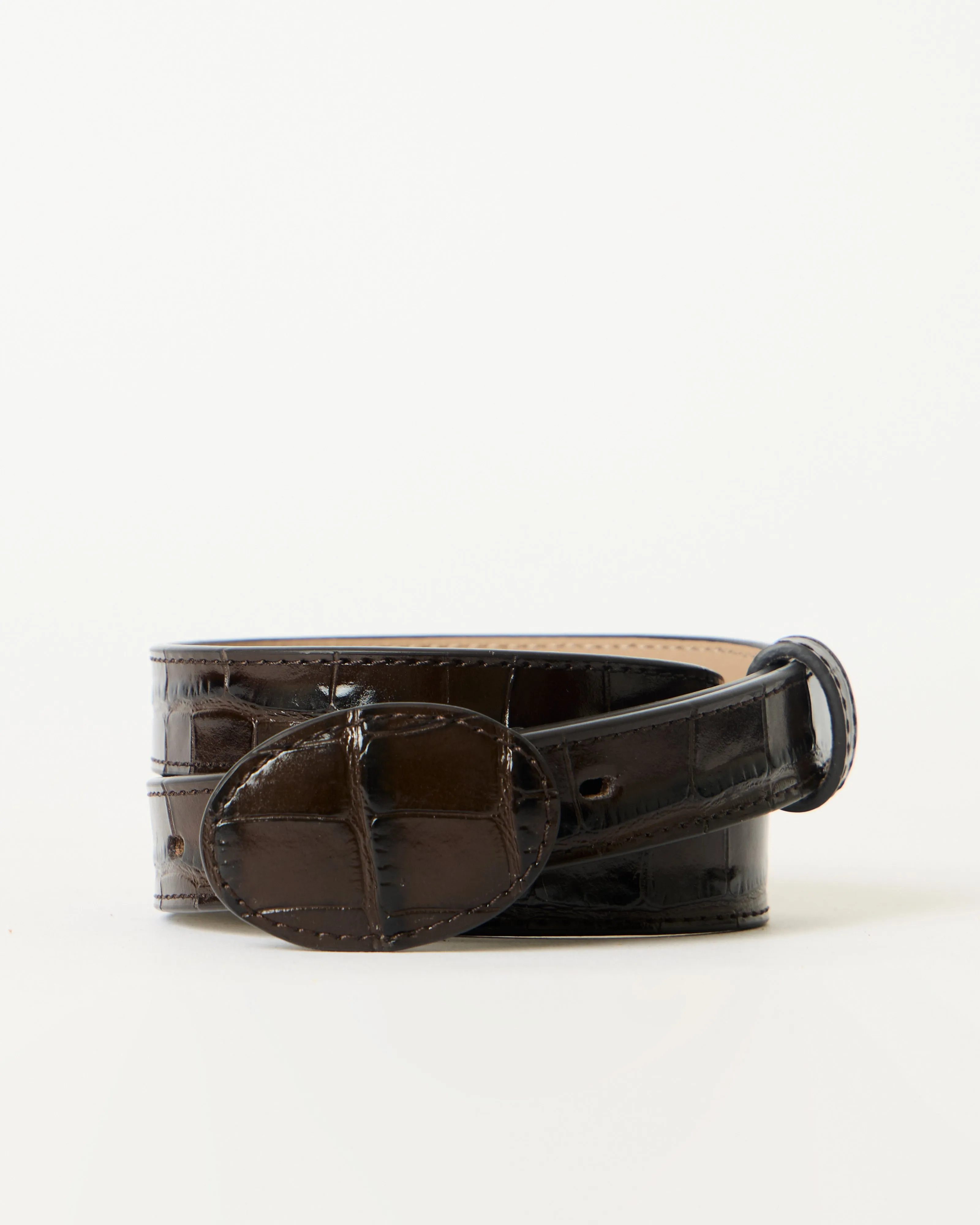 JUNE CROCO LEATHER BELT sold by B-Low the Belt product image thumbnail 4