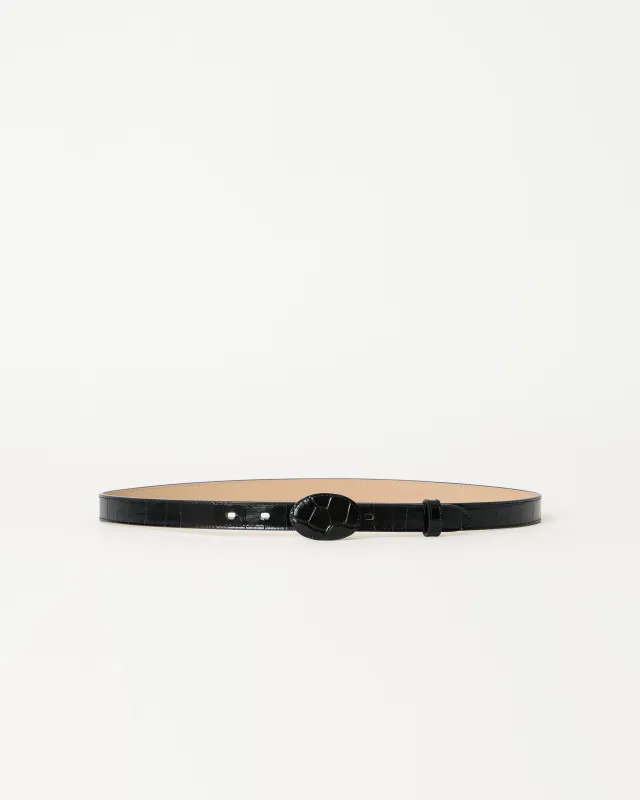 JUNE CROCO LEATHER BELT sold by B-Low the Belt