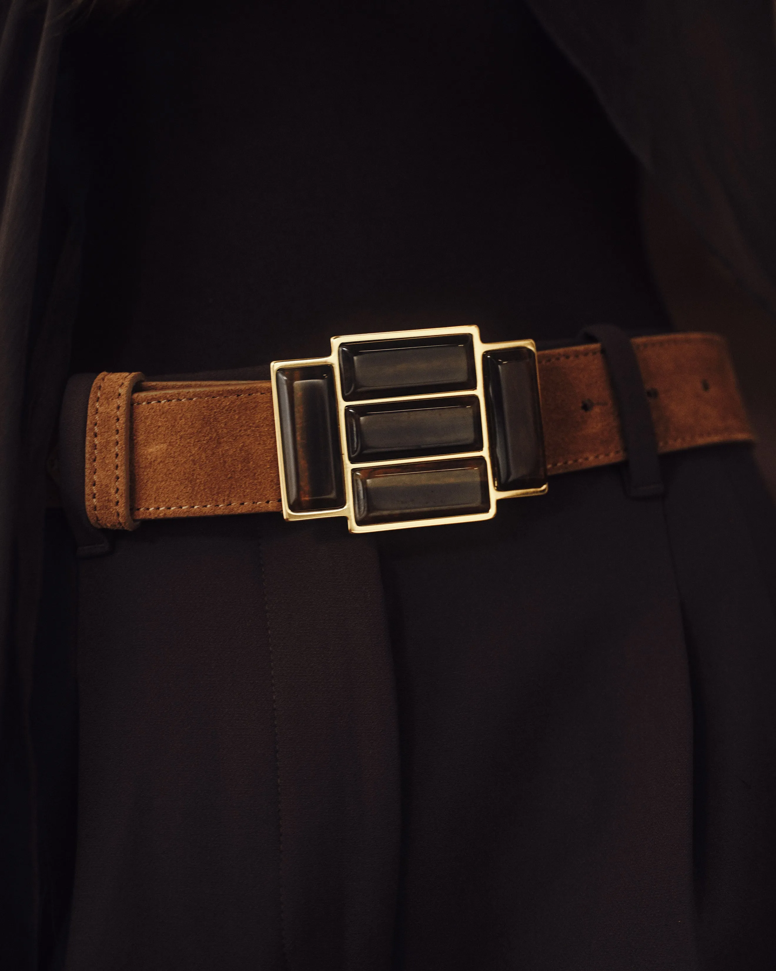 AGATA SUEDE BELT sold by B-Low the Belt product image thumbnail 3