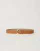 TALIA MID RODEO LEATHER BELT sold by B-Low the Belt