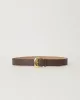 TALIA MID RODEO LEATHER BELT sold by B-Low the Belt