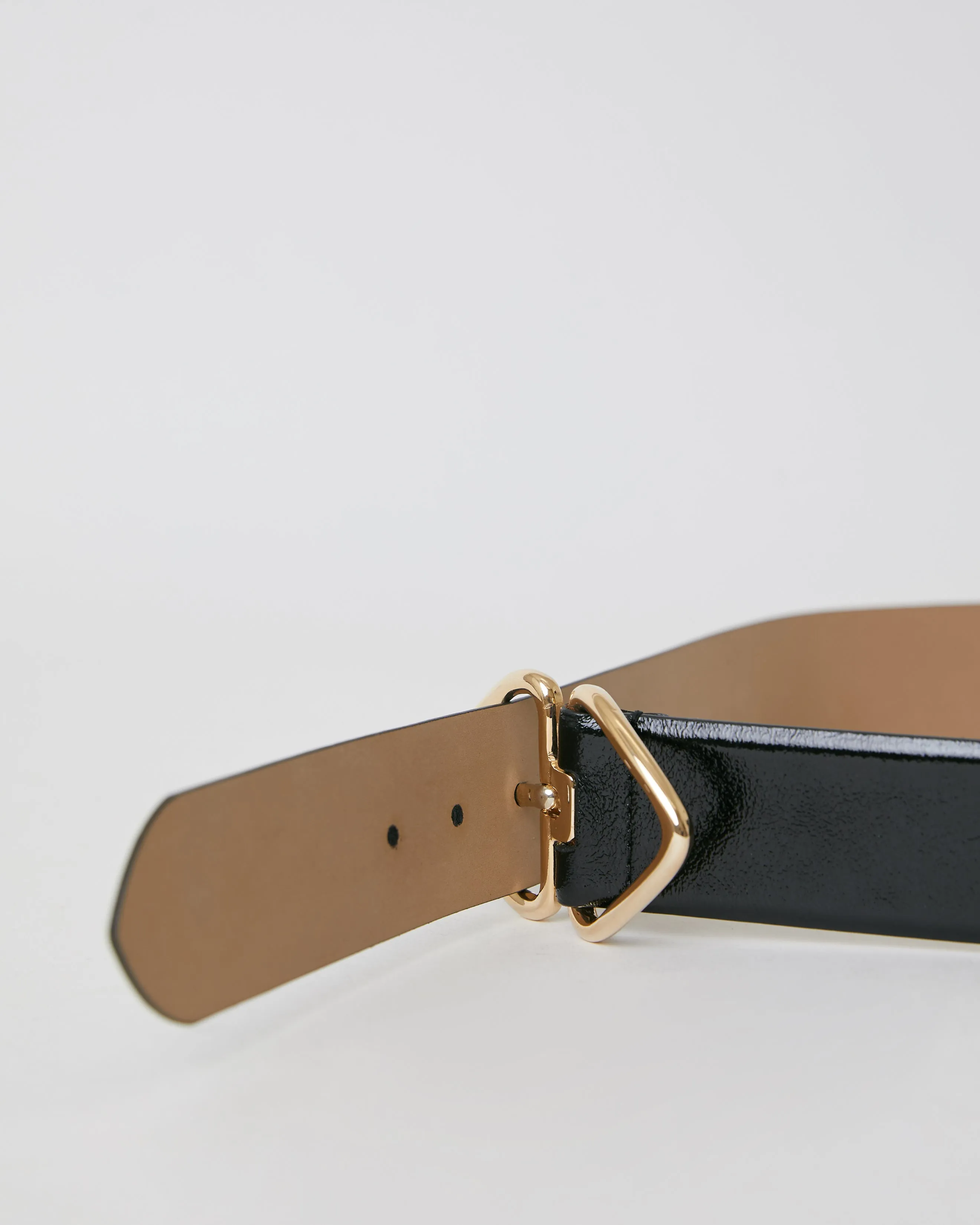 LIVIA GLOSS LEATHER BELT sold by B-Low the Belt product image thumbnail 4