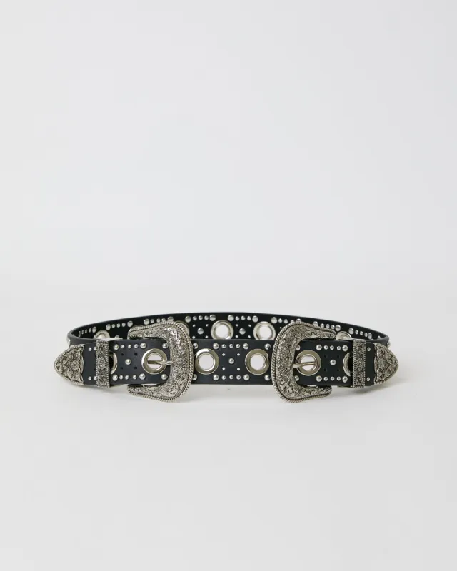 BRI BRI KNOX LEATHER BELT (FINAL SALE) sold by B-Low the Belt