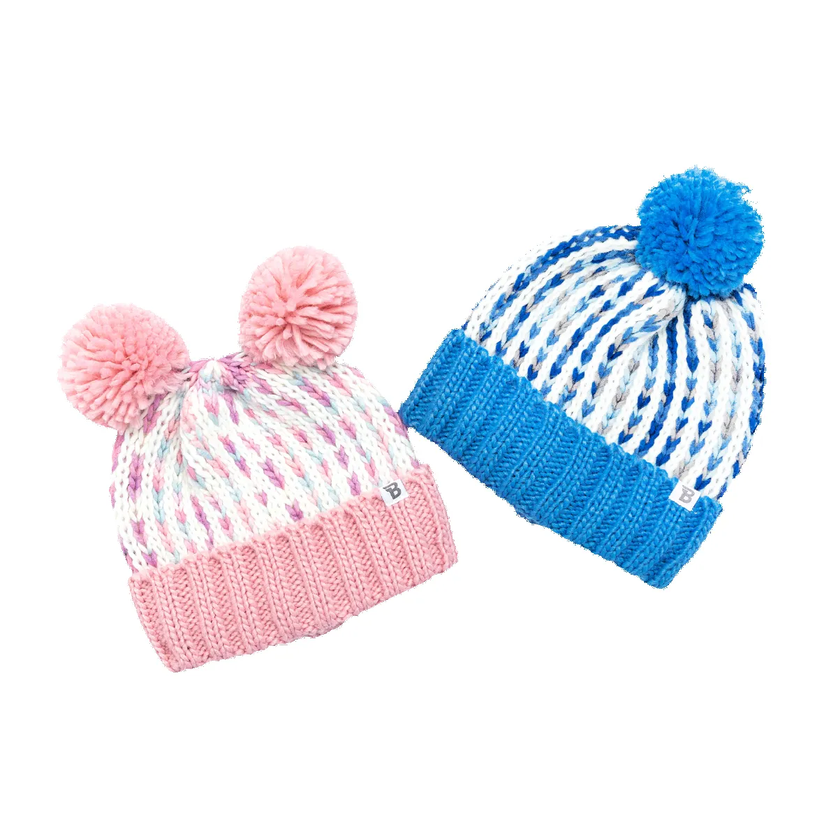 Blue Single Pom Pom Beanie sold by Babiators product image thumbnail 2