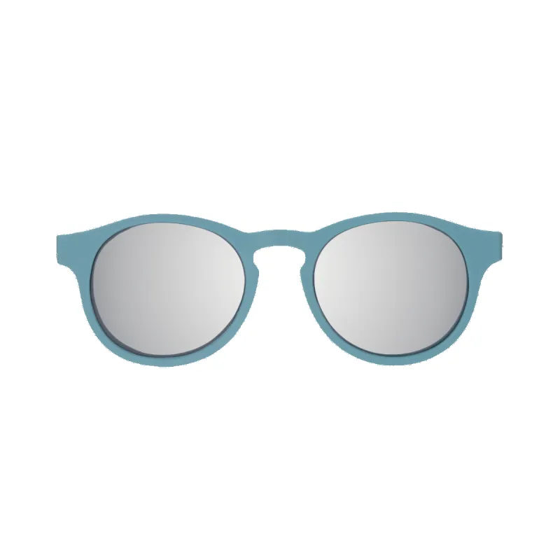 Seafarer Blue Keyhole | Silver Mirror Lenses sold by Babiators