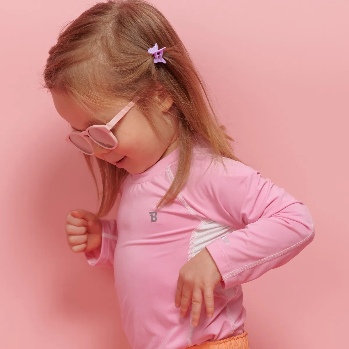 UPF 50+ Performance Shirt | Pink Mist sold by Babiators product image thumbnail 5