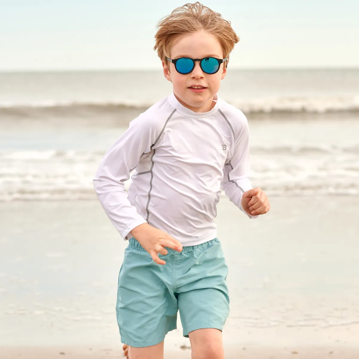 UPF 50+ Performance Short | Blue Fog sold by Babiators product image thumbnail 3