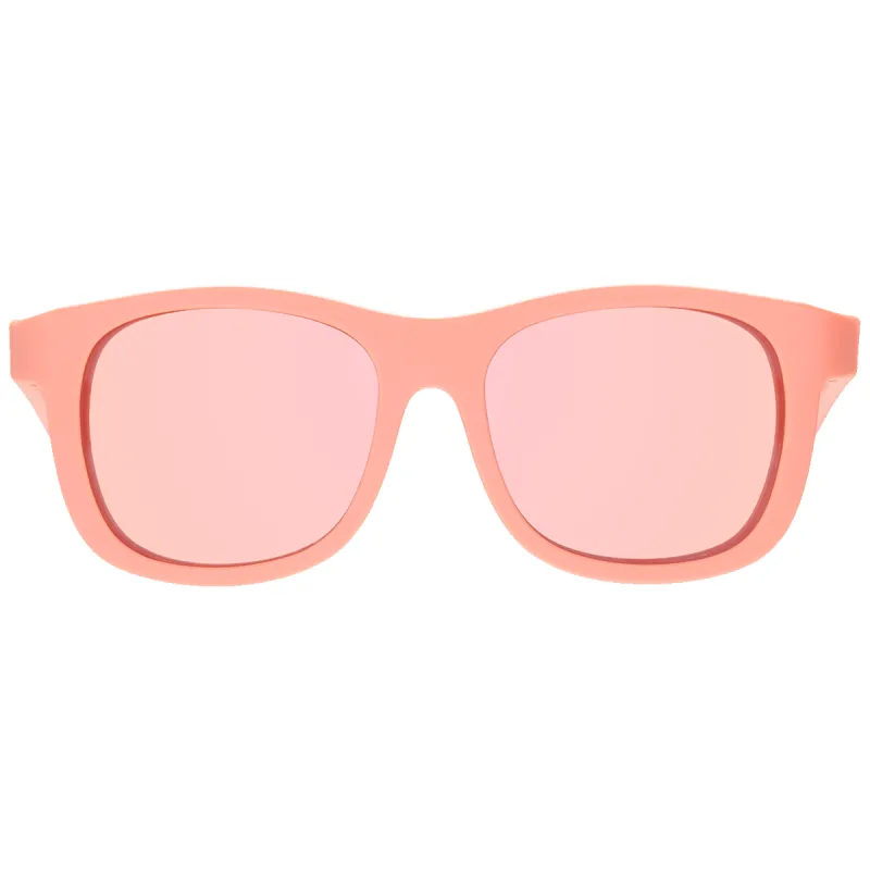 Papaya Polarized Navigator | Peach Mirrored Lens sold by Babiators