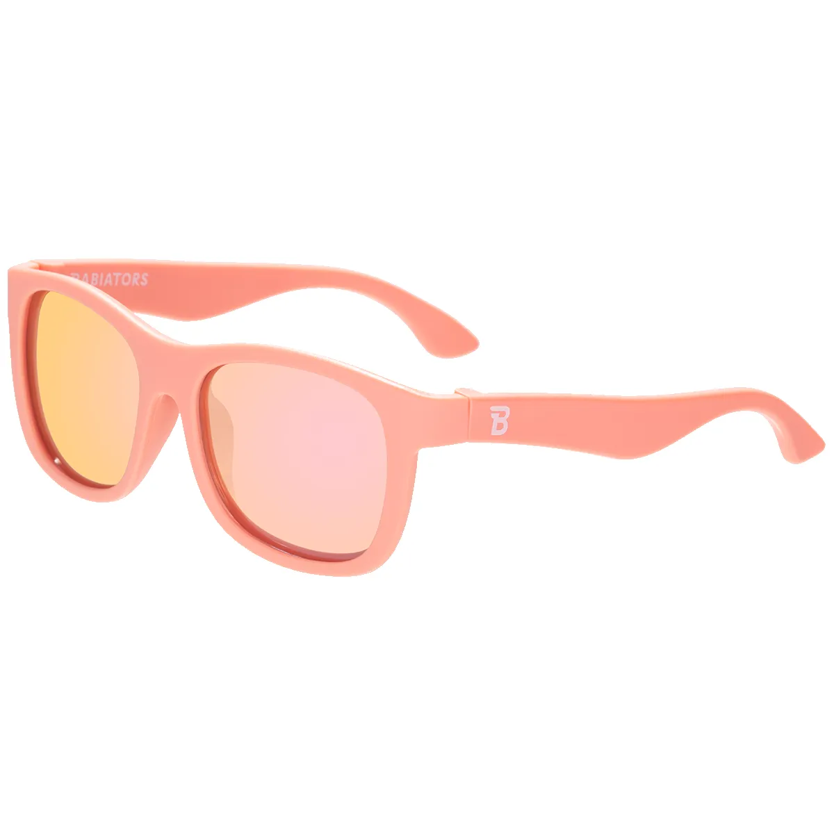 Perfectly Papaya Polarized Navigator | Peach Mirrored Lens sold by Babiators product image thumbnail 2