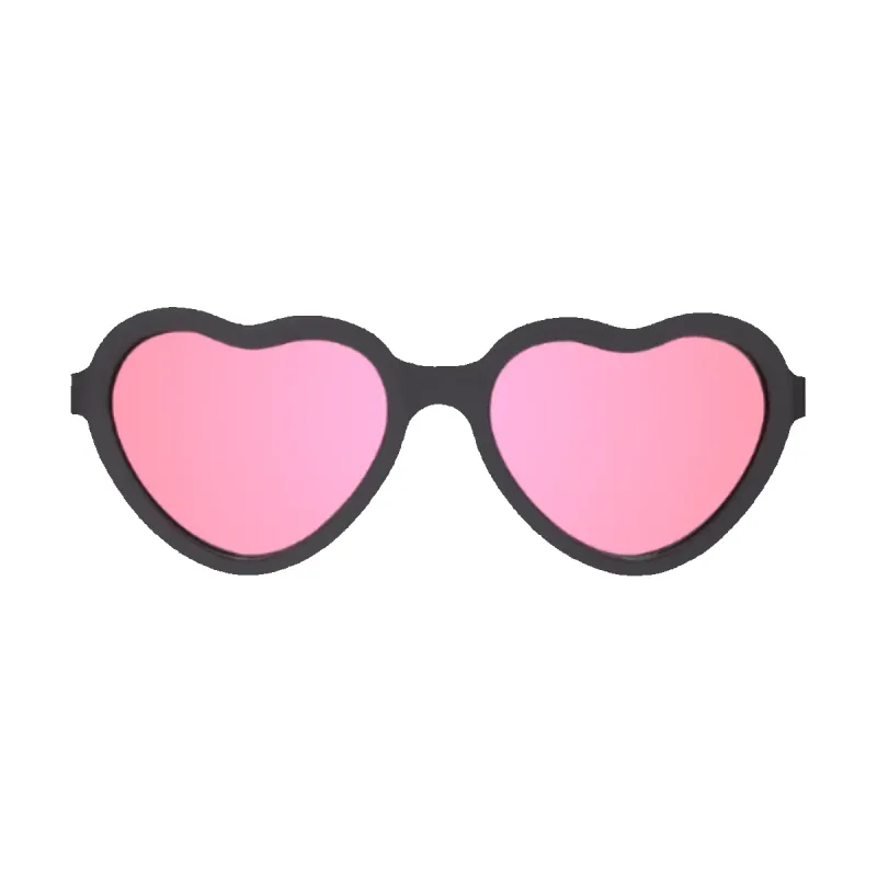 Jet Black | Pink Mirrored Lenses sold by Babiators