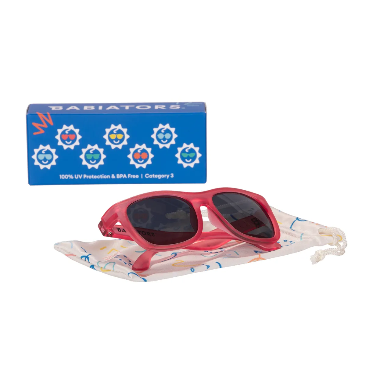 Blushing Rose Navigator | Smoke Lens sold by Babiators product image thumbnail 4