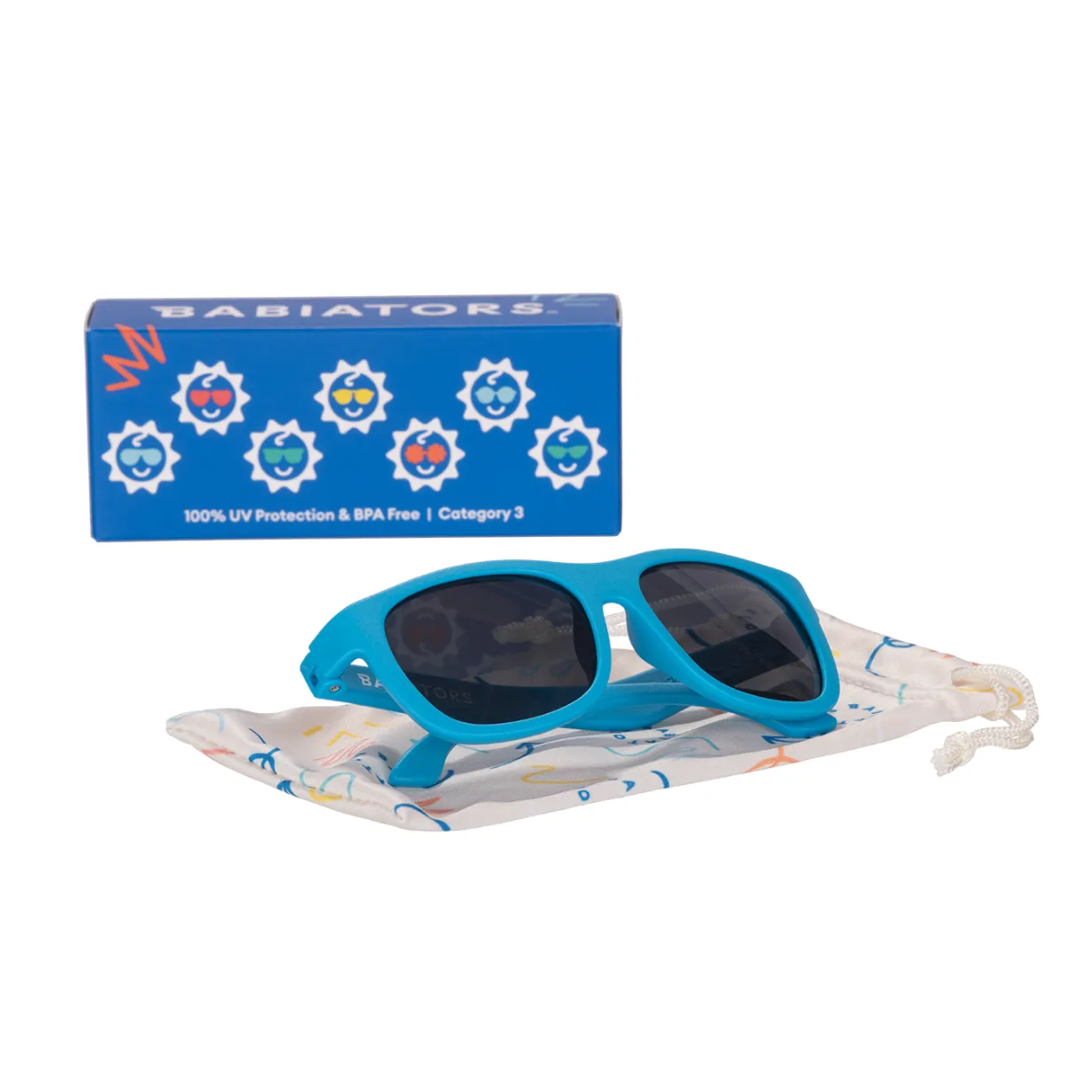 Blue Crush Navigator | Smoke Lenses sold by Babiators product image thumbnail 4