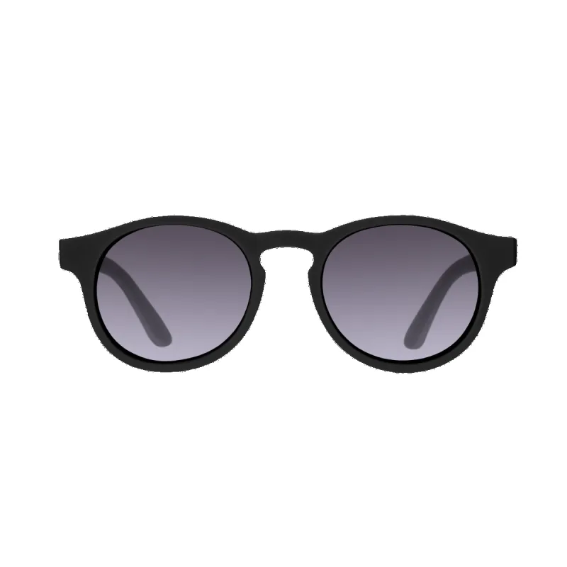 Jet Black Keyhole | Polarized Smoke Lenses sold by Babiators