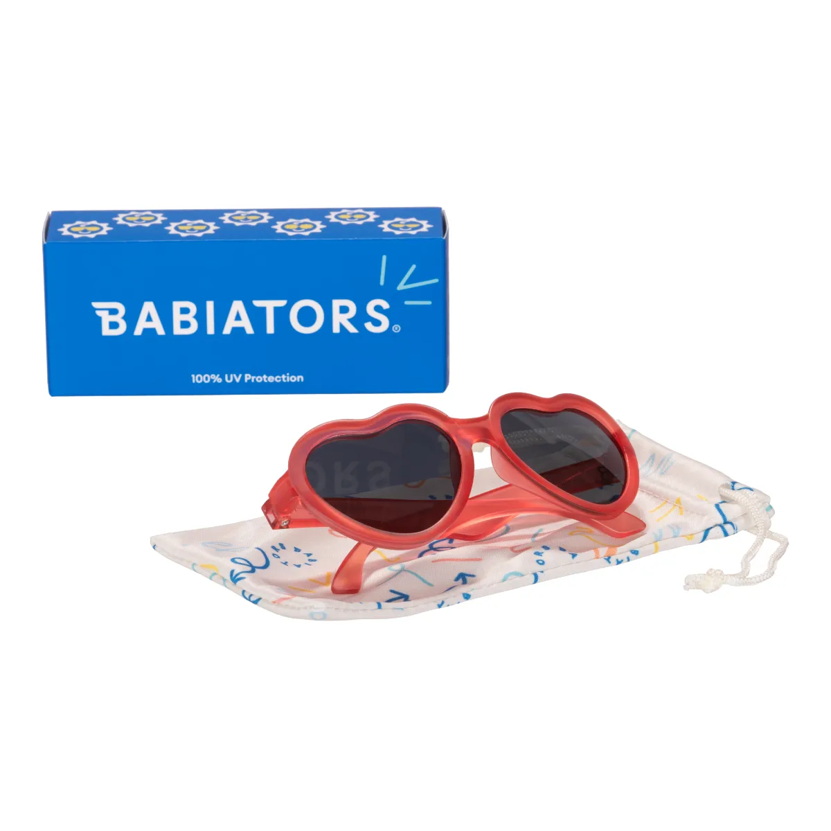 Blushing Rose Heart | Smoke Lenses sold by Babiators product image thumbnail 4