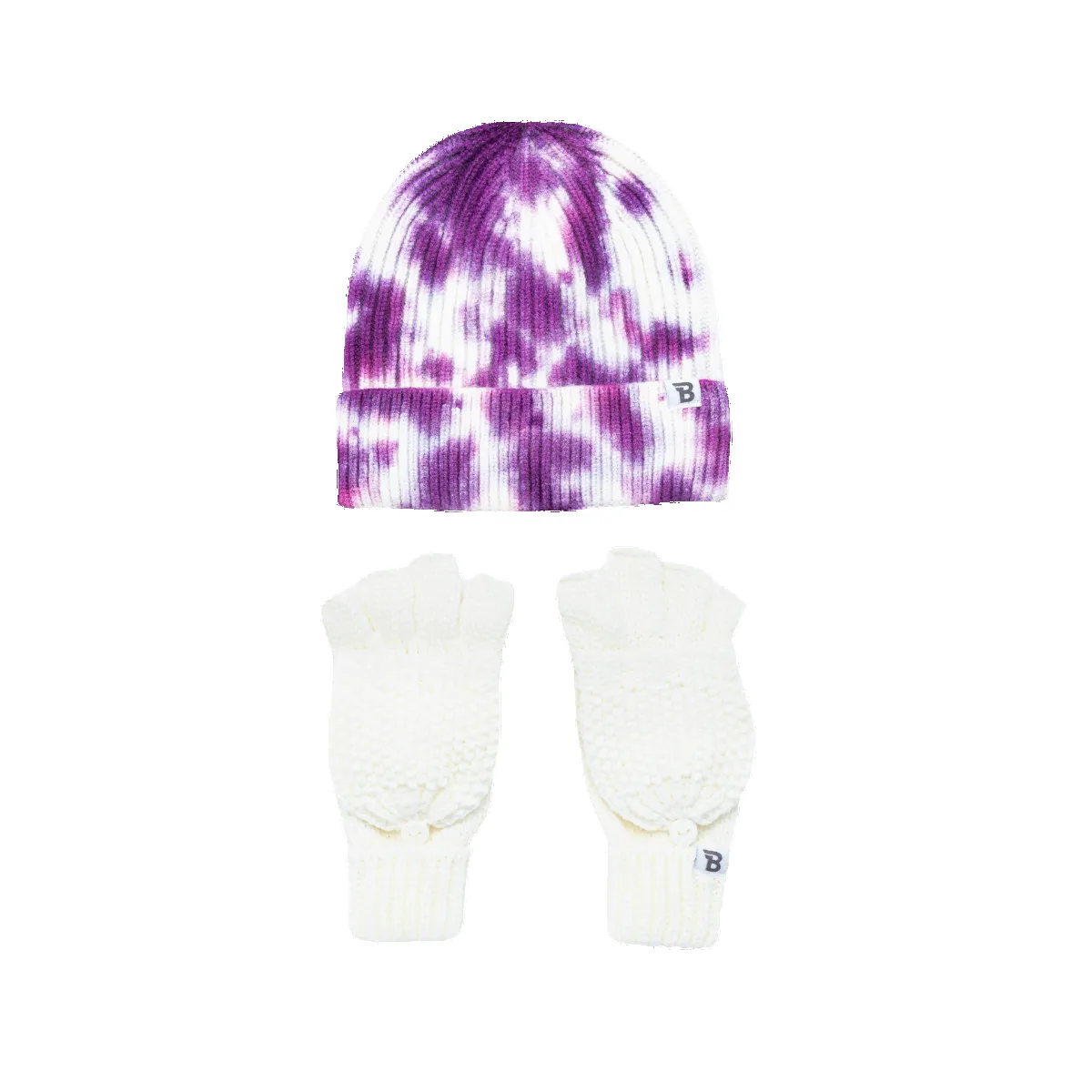 Purple Tie-Dye Beanie sold by Babiators product image thumbnail 3