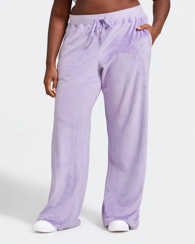 Essential Wide Leg Track Pant made by Baby Phat