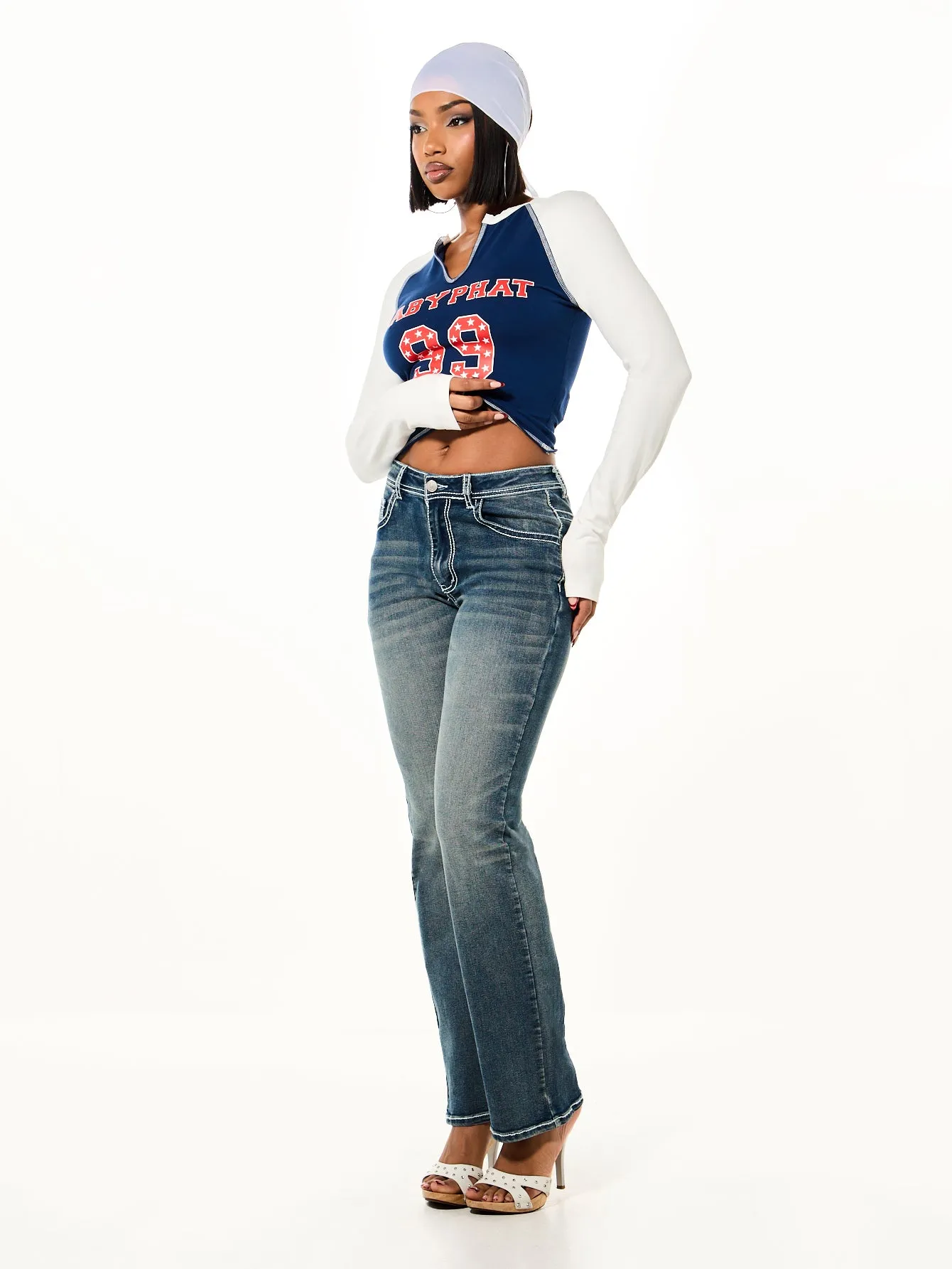 Straight Leg Jean sold by Baby Phat product image thumbnail 3